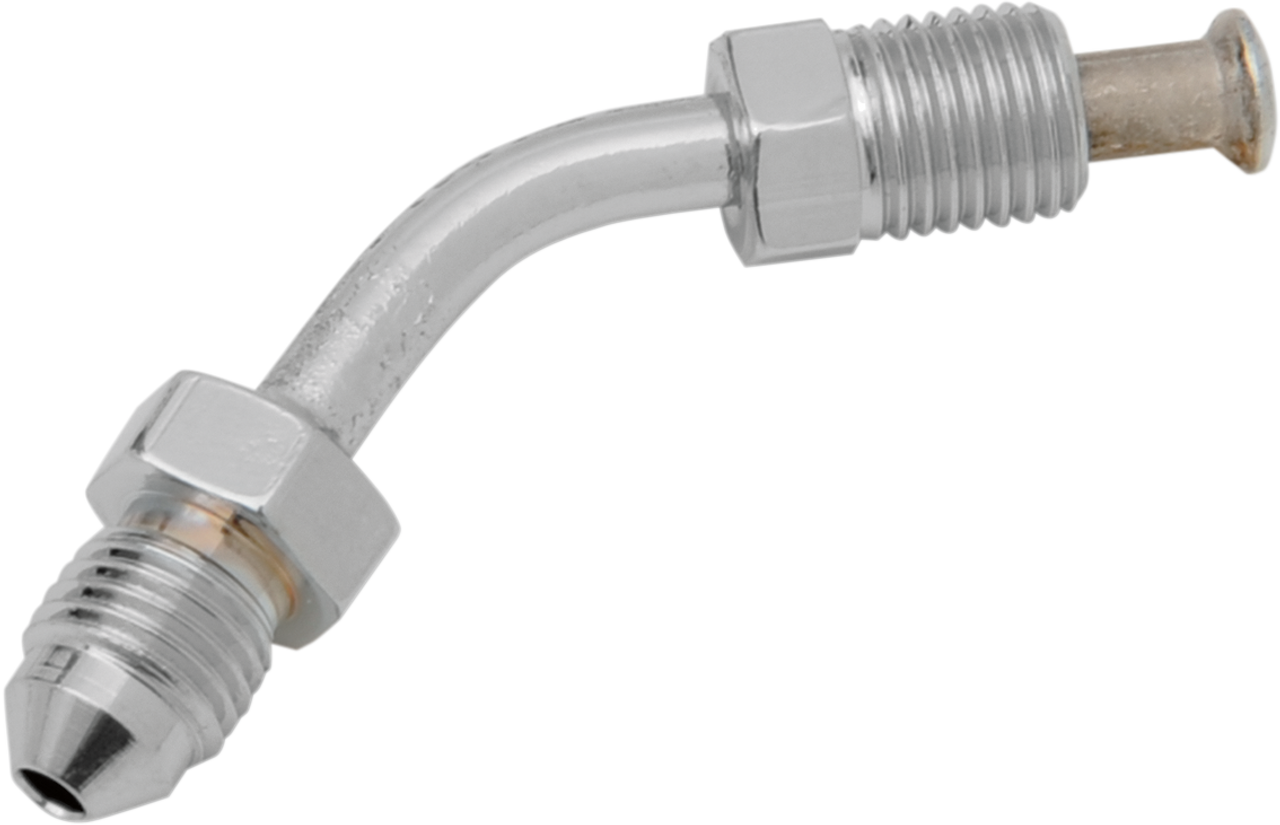 DRAG SPECIALTIES #3 Male Fitting - 3/8"-24 Inverted Flare - 45‚° 281