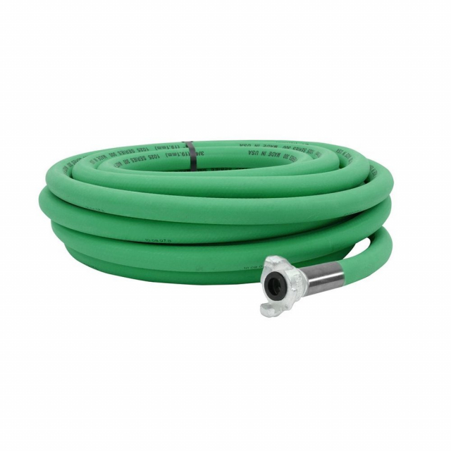 Abbott Rubber 1025-0750G-50-CR 3/4" ID x 50 Ft Green Air Tool Hose