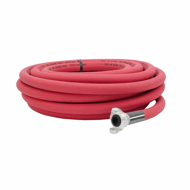 Abbott Rubber 1025-1000R-50-CRS 1" ID x 50 Ft Pneumatic Tool Air Hose