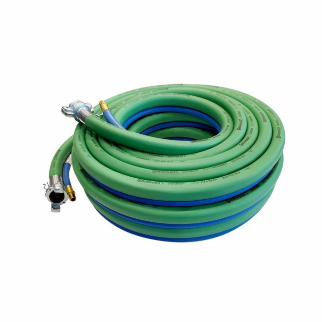 Abbott Rubber 1026C-0750-50 3/4" ID x 50 Ft Green/Blue Aquahammer
