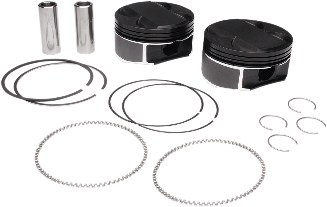 Wiseco Piston Kit 107ci 11:1 Compression for Harley-Davidson 2017-2021 K2784