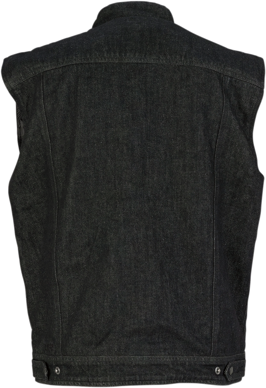 Z1R Denim Vest - Black - Medium 2820-4485