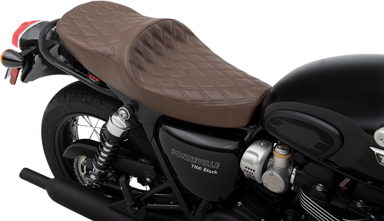 Z1R Low TR Seat - Double Diamond - Brown 0810-2229
