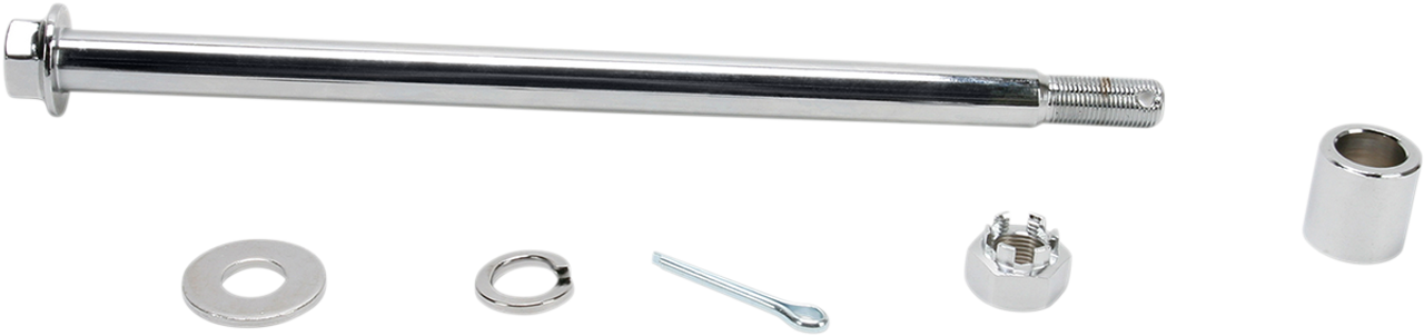 DRAG SPECIALTIES Axle - Rear - Kit - Chrome - '82-'94 FXR 16-0298-BC520