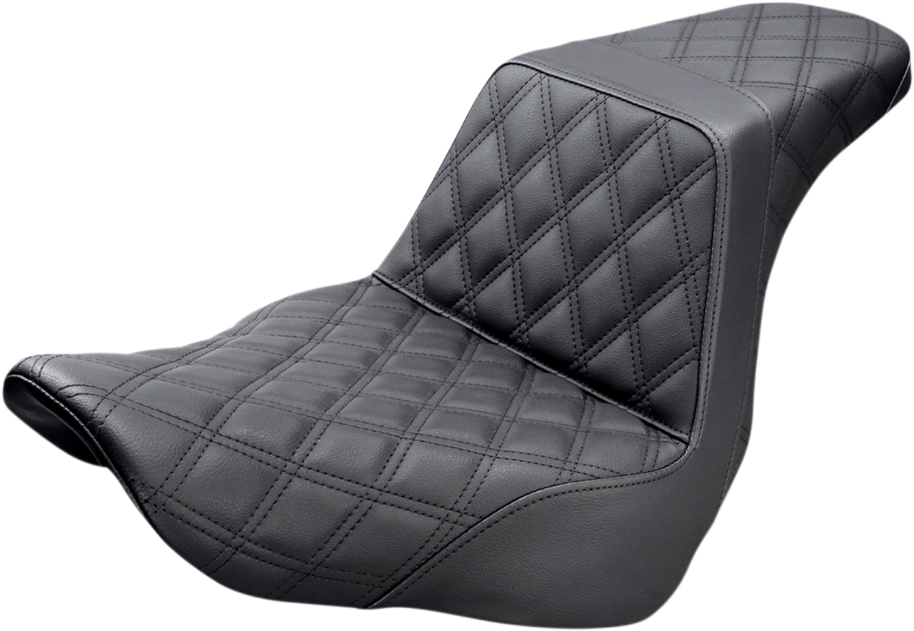 SADDLEMEN Step Up Seat - Lattice Stitched 818-29-175