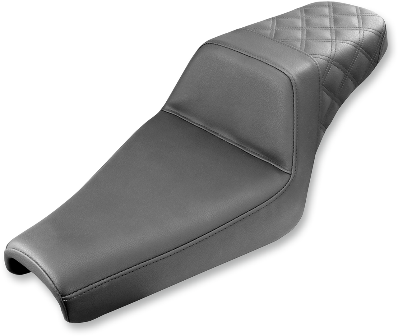 SADDLEMEN Step Up Seat - Rear Lattice Stitched - XL 807-11-173