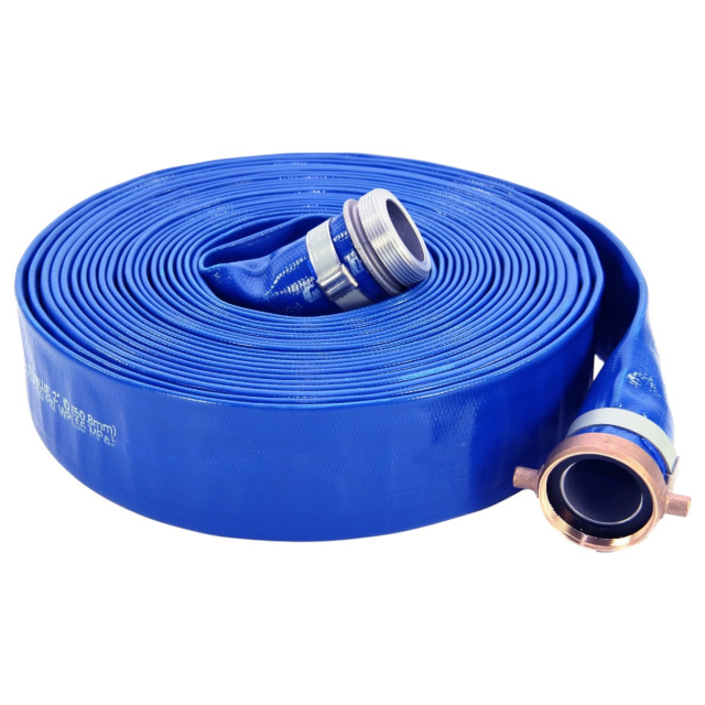 Abbott Rubber 1148-2500-25-NPSH 2-1/2" ID x 25 Ft Blue Discharge Hose