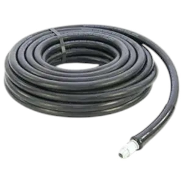 Abbott Rubber 1190-0375-100-I 3/8" x 100 Ft Black 4000# Pressure Hose