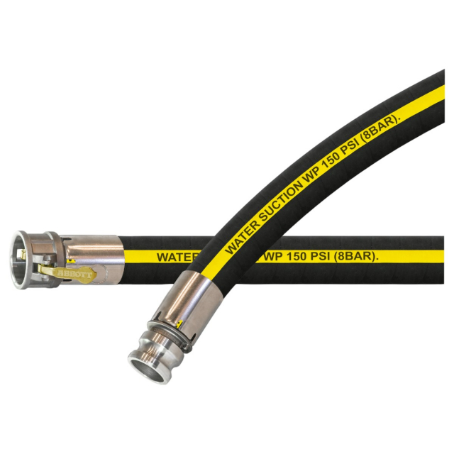 Abbott Rubber 1210-32-CE-AL-228 2" ID x 19 Ft Oal Water Suction Hose