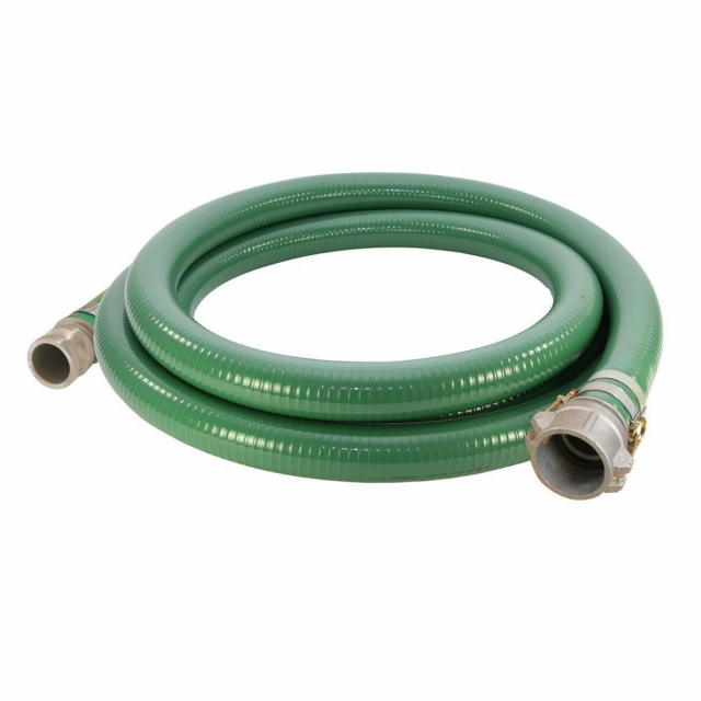 Abbott Rubber 1240-2000-20-CE 2" ID x 20 Ft PVC Water Suction Hose