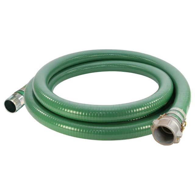 Abbott Rubber 1240-2000-20-CNSP 2" ID x 20 Ft PVC Water Suction Hose