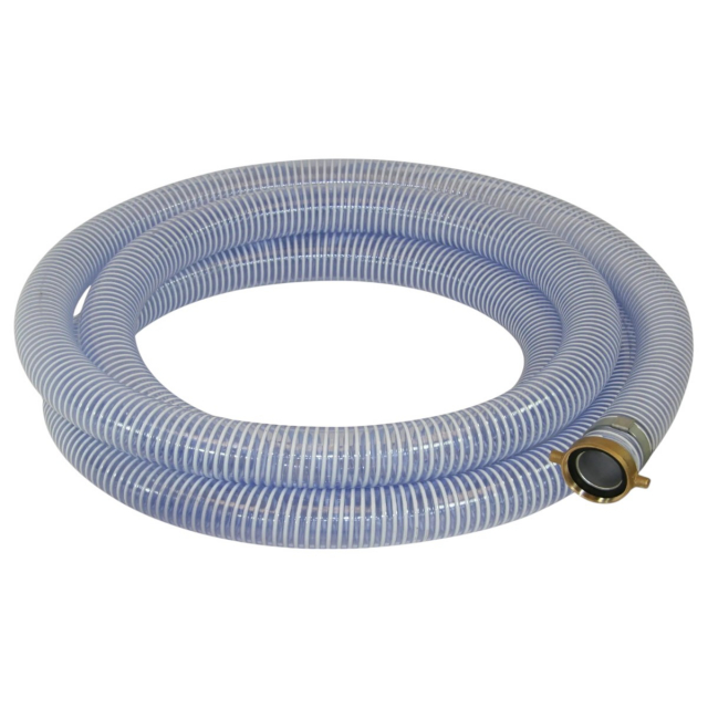 Abbott Rubber 1241-1250-25 1-1/4" ID x 25 Ft Clear PVC Suction Hose