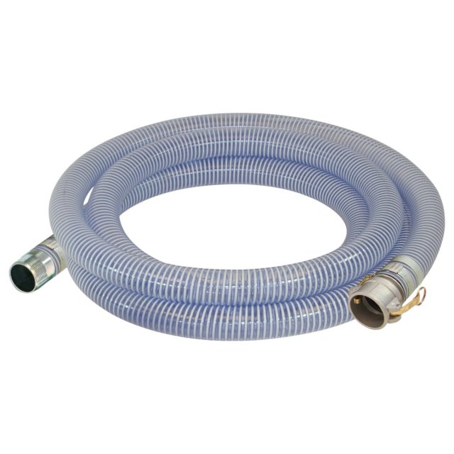 Abbott Rubber 1241-2000-20-CN 2" ID x 20ft Clear Water Suction Hose