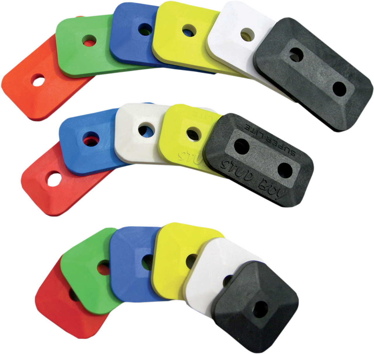 Stud Boy Backer Plates Single 24 Pack 2462-P1-BLK