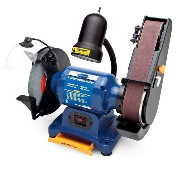 Eastwood 13577 1/2HP 8" Combination Bench Grinder and Belt Sander