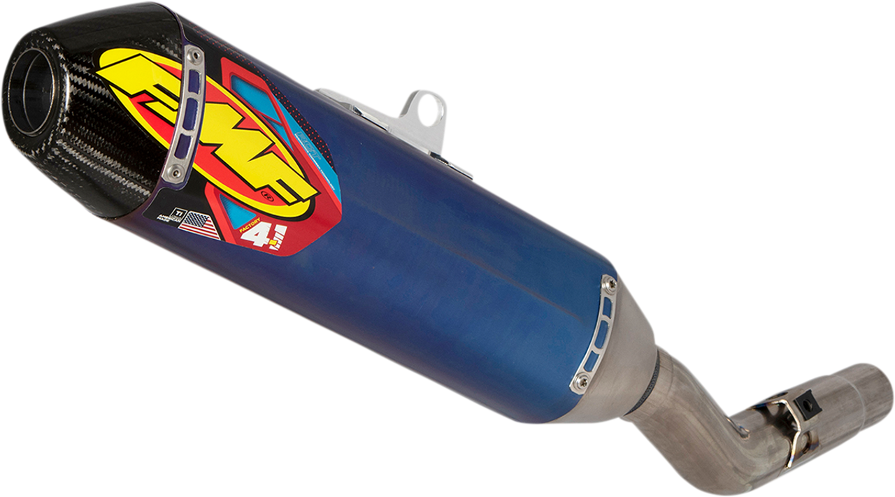 FMF Factory 4.1 RCT Muffler - Anodized Titanium 045648