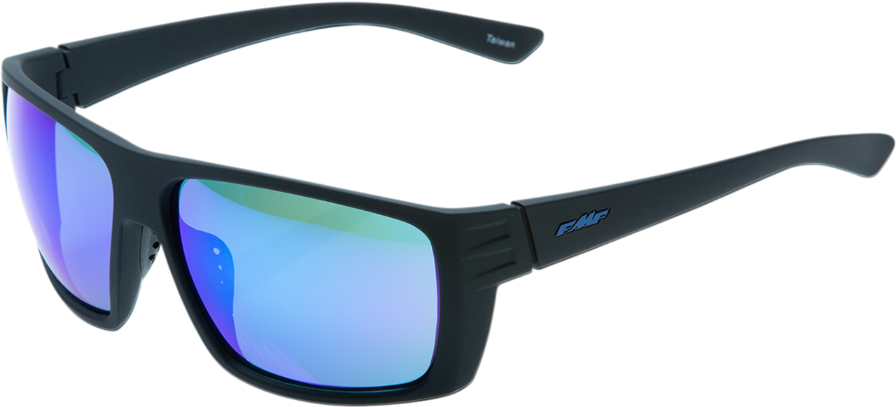 FMF Pit Stop Sunglasses - Black/Blue F-61507-250-01