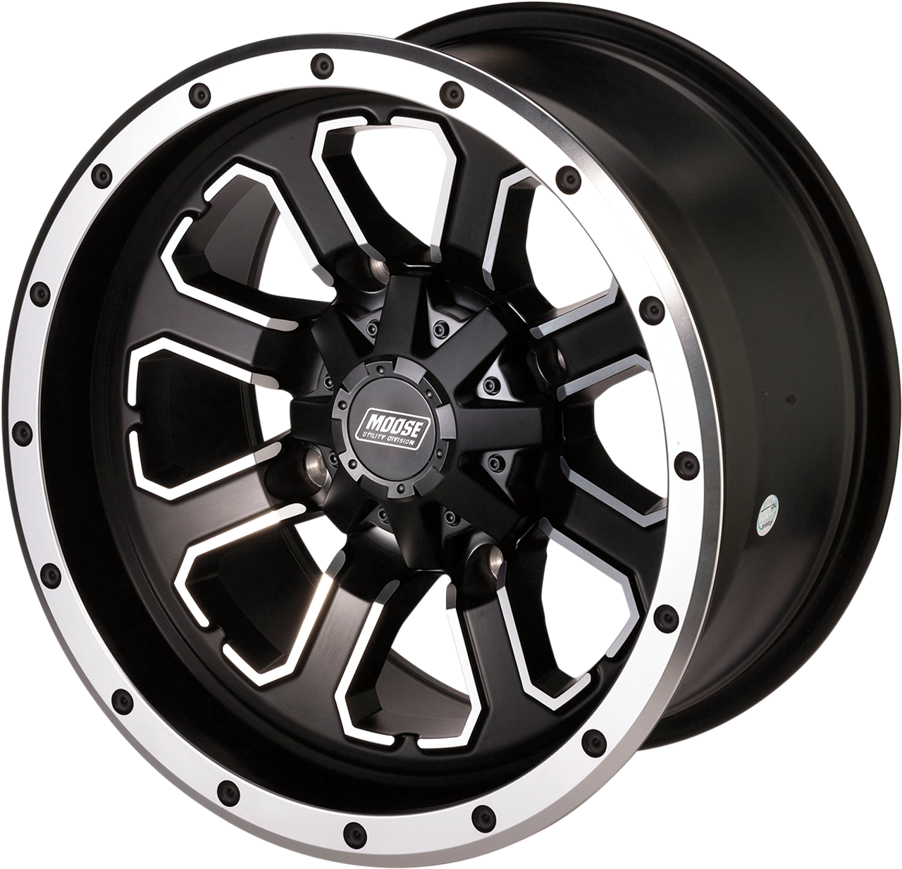 MOOSE UTILITY 548X Wheel - Rear - 12x8 - 4/136 - 4+4 548M128136MBMF4