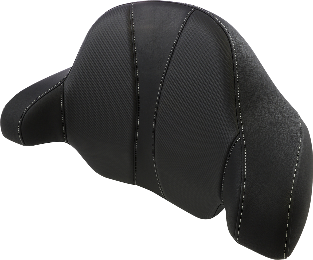 SADDLEMEN Tour-Pak‚® Backrest Pad - Dominator Seat - Black 814-07-TPACK-D