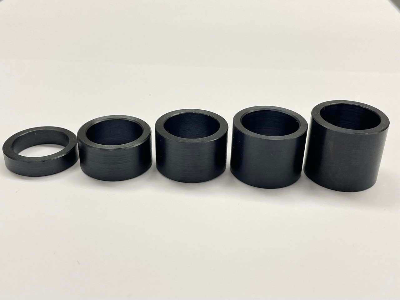 Steel Spacers 1" OD x 3/4" ID