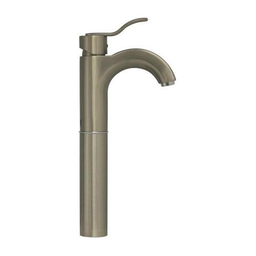 Whitehaus 3-04044-BN Faucet Wavehaus Single Hole Elevated Lavatory