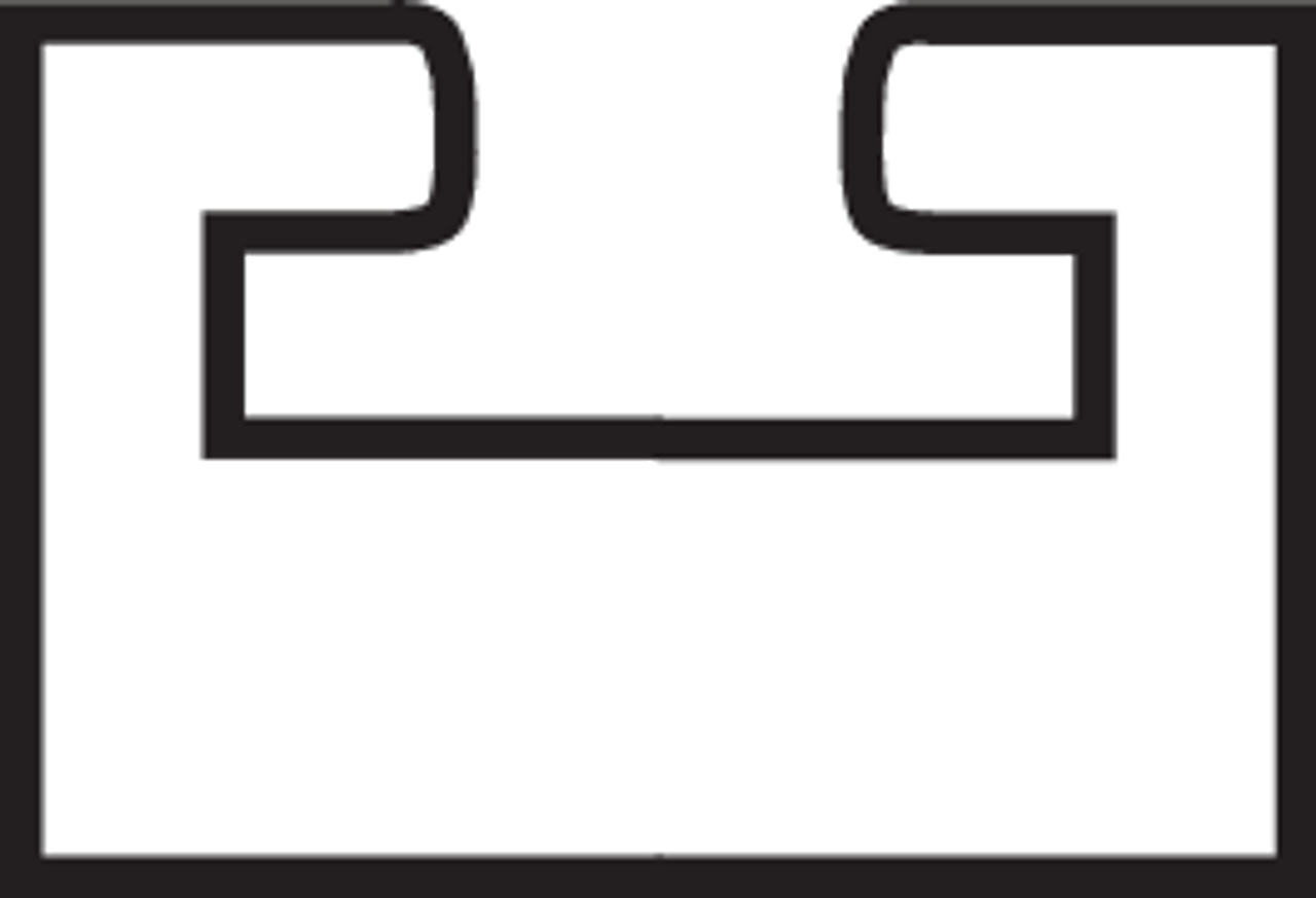 Kimpex Black Slide Profile 2 48.50" Arctic Cat F8 EFI LXR 2009-2011 400545