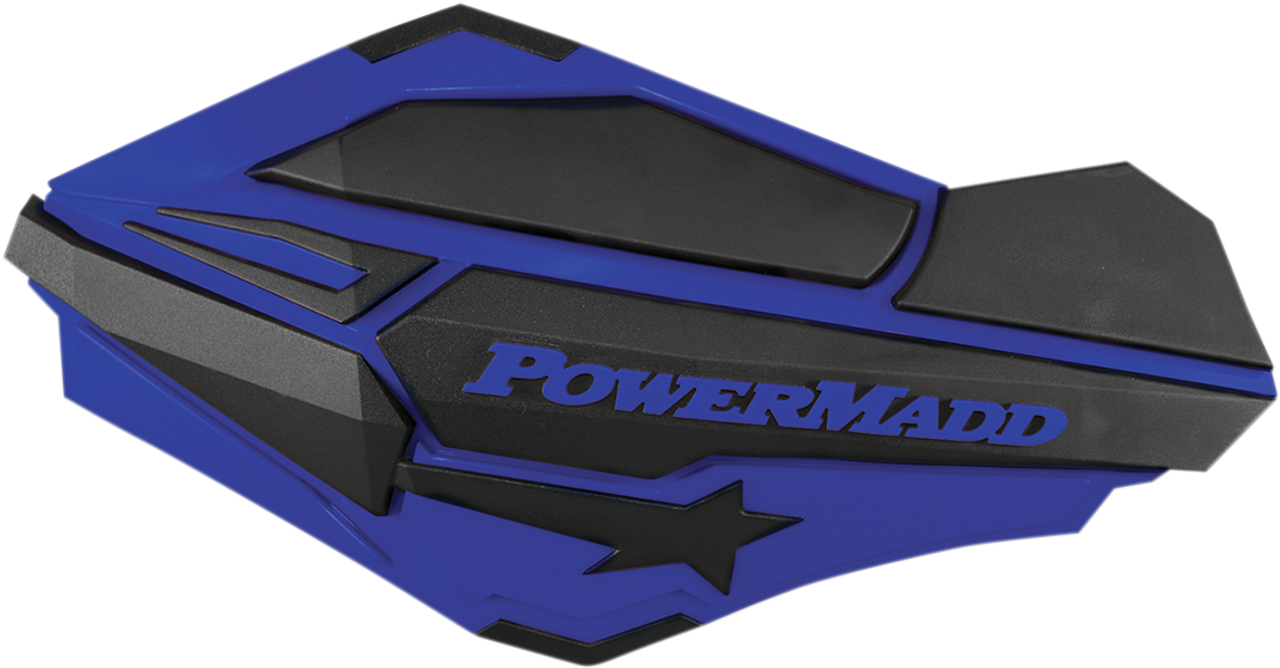 PowerMadd Sentinel Handguards Blue/Black 34404