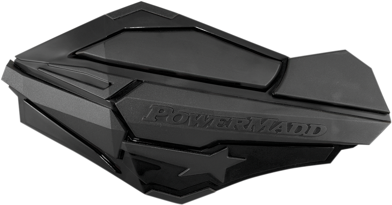 PowerMadd Sentinel Handguards Black/Black 34410