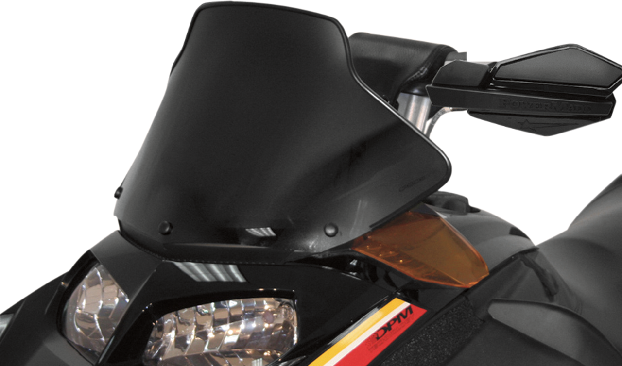POWERMADD Cobra 11" Black Windshield for 2025 Ski-Doo Summit 13030