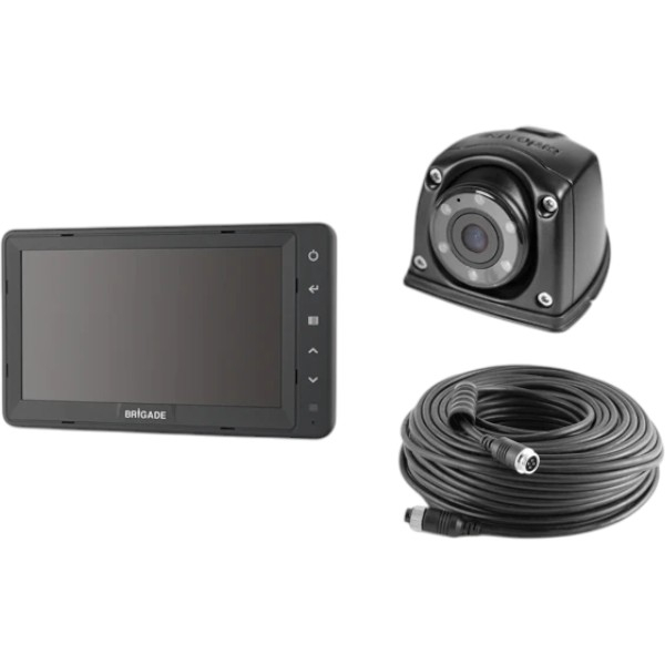 Brigade Electronics 4125 VBV-770H-3101 7" Monitor with Eyeball Camera