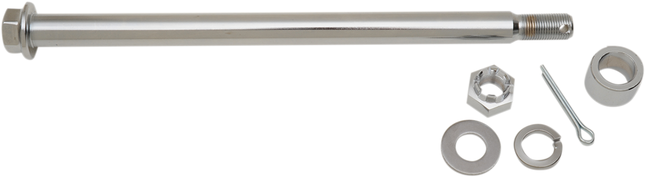 DRAG SPECIALTIES Axle - Rear - Kit - Chrome 16-0269-BC