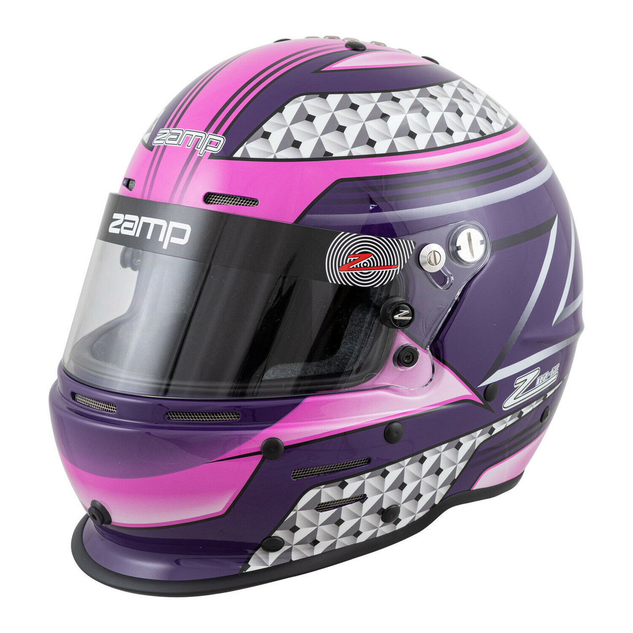 Zamp Helmet RZ-62 Large Pink/Purple SA2020 H764C34L
