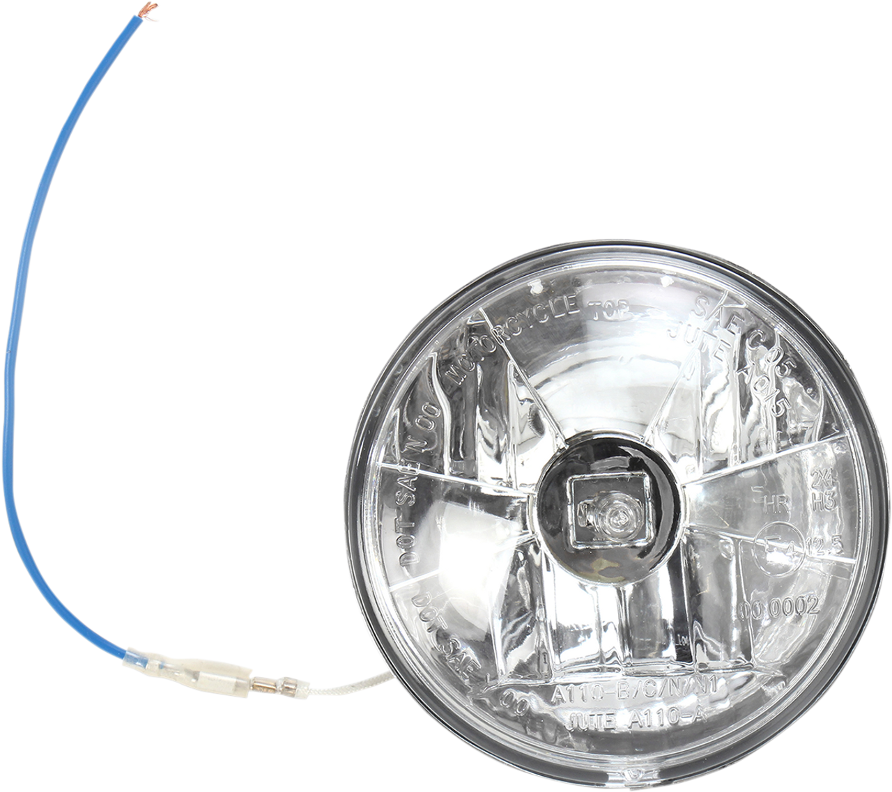 DRAG SPECIALTIES 4-1/2" Halo Headlight - Clear 20-6045-AD
