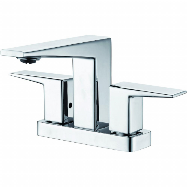 ALFI Brand AB1020-PC Faucet Two-Handle 4" Centerset Bathroom, Chrome
