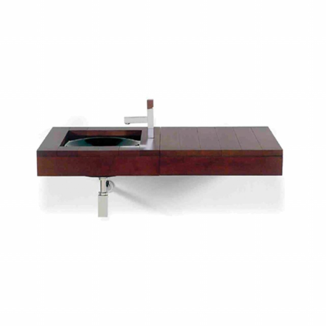 Whitehaus AMMT02 Antonio Miro Wood Wall Mount Counter Top Unit