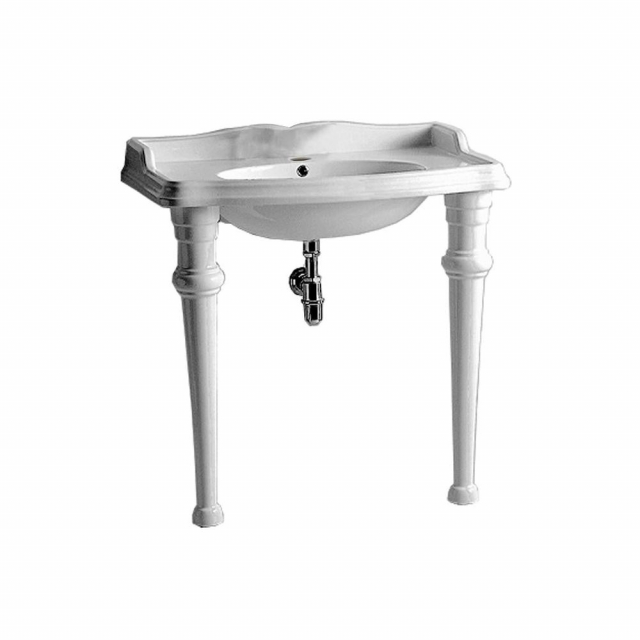 Whitehaus AR864-GB001-1H Isabella Collection Console Sink 35"