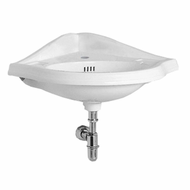 Whitehaus AR884-1H Isabella Collection Corner Basin 29"