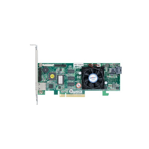 Areca ARC-1216-4I 12 Gb/s SAS RAID Adapters with 4 x Internal Ports