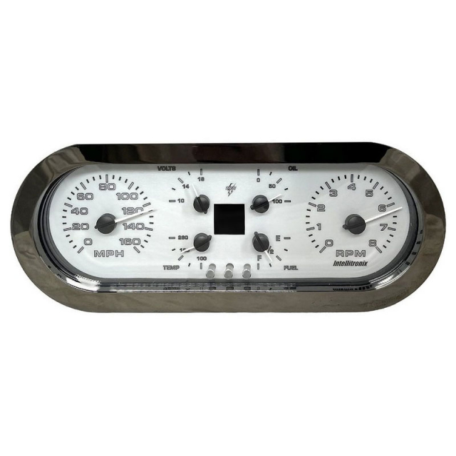 Intellitronix AUR1001 Aurora 6 Gauge Universal Gauge Panel