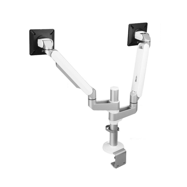 SIIG CE-MT3W11-S1 MTPRO Desk Mount Dual Monitor Arm Up to 32" Display