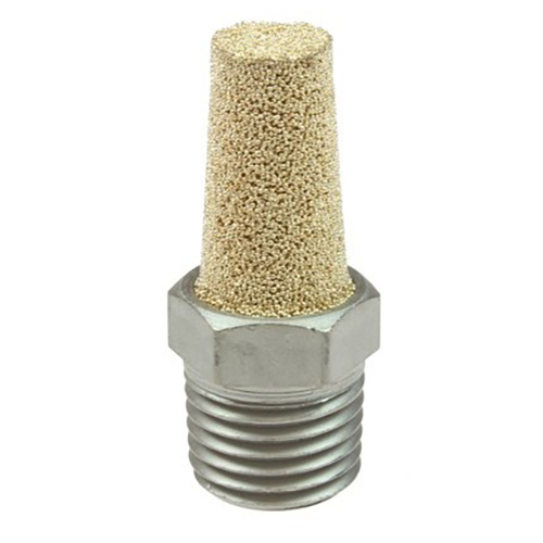 Coilhose Pneumatics CMF88 1" MPT Conical Muffler