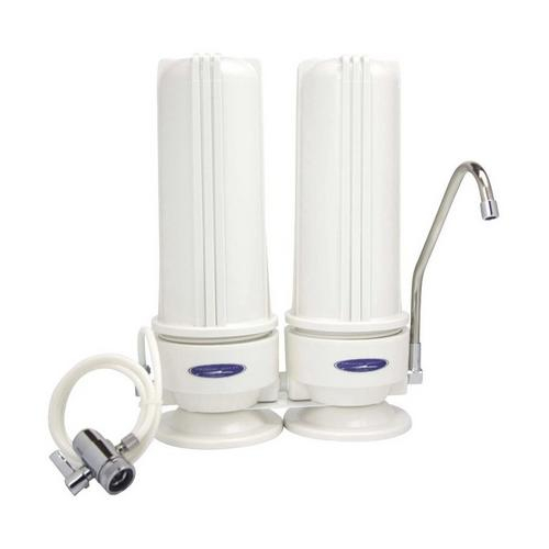 Crystal Quest CQE-CT-00106 Double Water Filter System Configuration