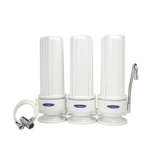 Crystal Quest CQE-CT-00109 Triple Water Filter System Configuration