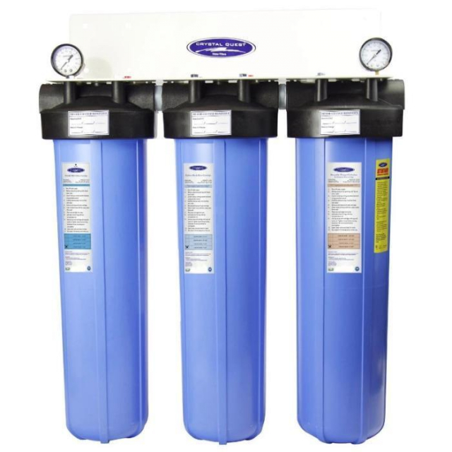 Crystal Quest CQE-WH-01109B SMART Series Big Blue Water Filter 1-1/4"