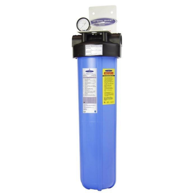 Crystal Quest CQE-WH-20024A Big Blue Water Filter, Single, 1"