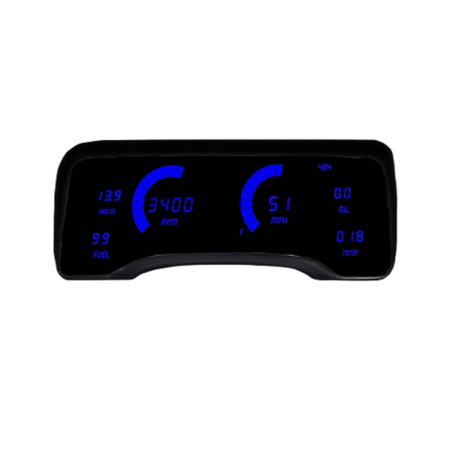 Intellitronix DP6015B 1997-2001 Jeep XJ LED Digital Gauge Panel