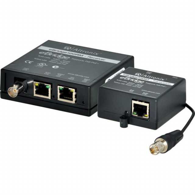 Altronix EBRIDGE100STR eBridge Single Port Adapter Kit, 100Mbps