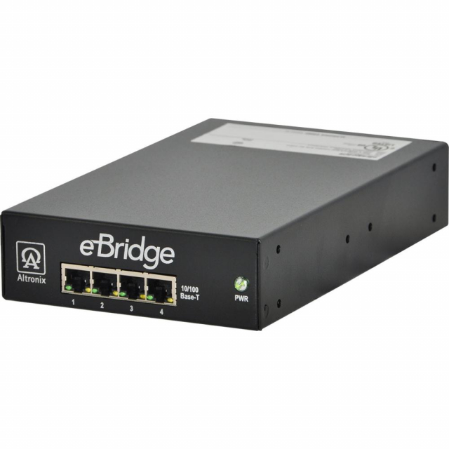 Altronix EBRIDGE4CR eBridge 4 Port Receiver, 25Mbps 24/56VDC or 24VAC