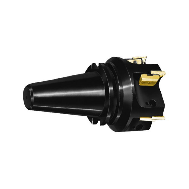 APT EM125-V40 1-1/4" 40V-Fange Tri-Dex Indexable End Mill, NOF 2