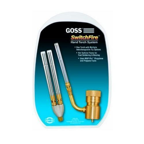 Goss GHT-K12 Torch Kit with GHT-100 and GHT-T2 Twin Tip
